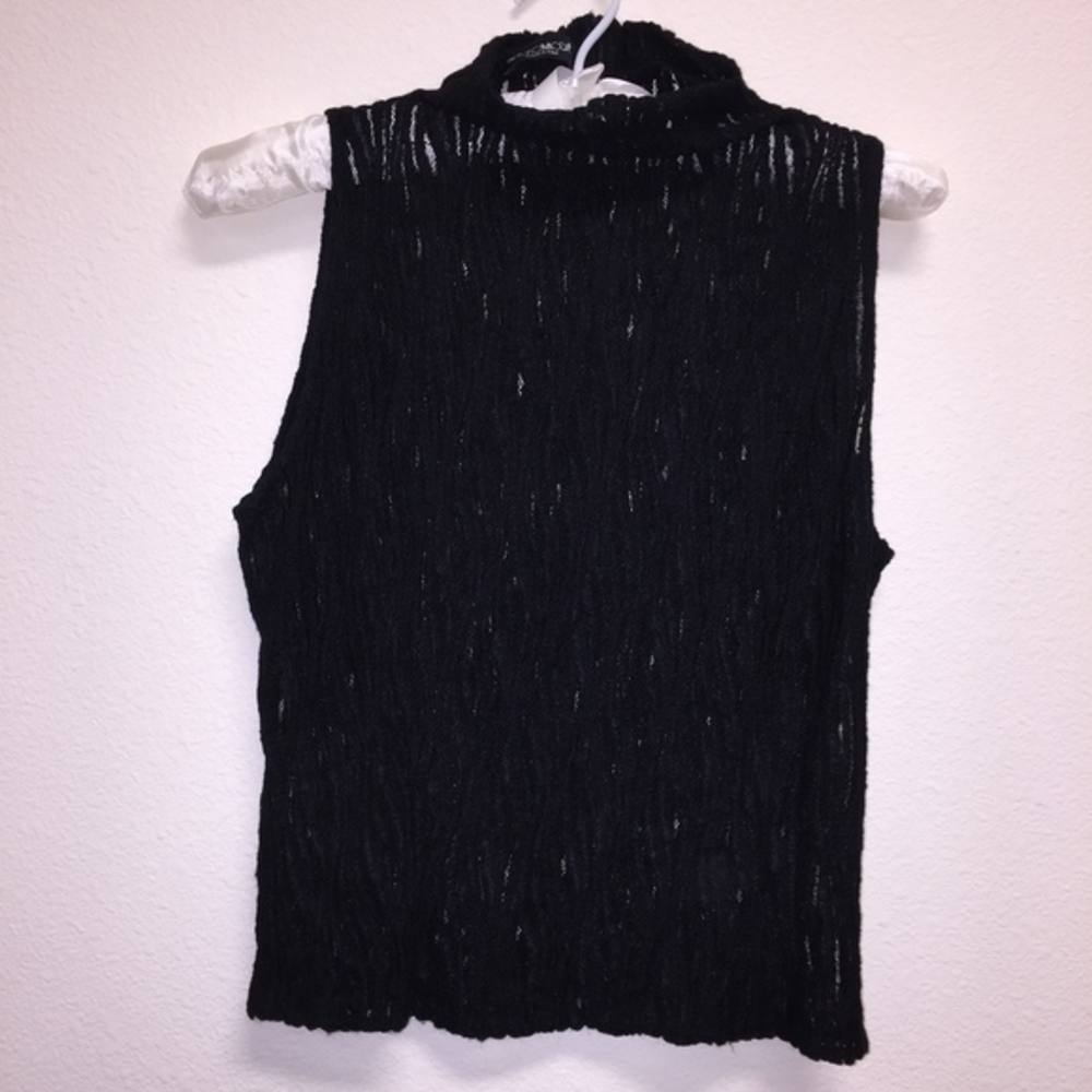 ⭐️🔻Spaziomoda Mock Turtleneck Tank